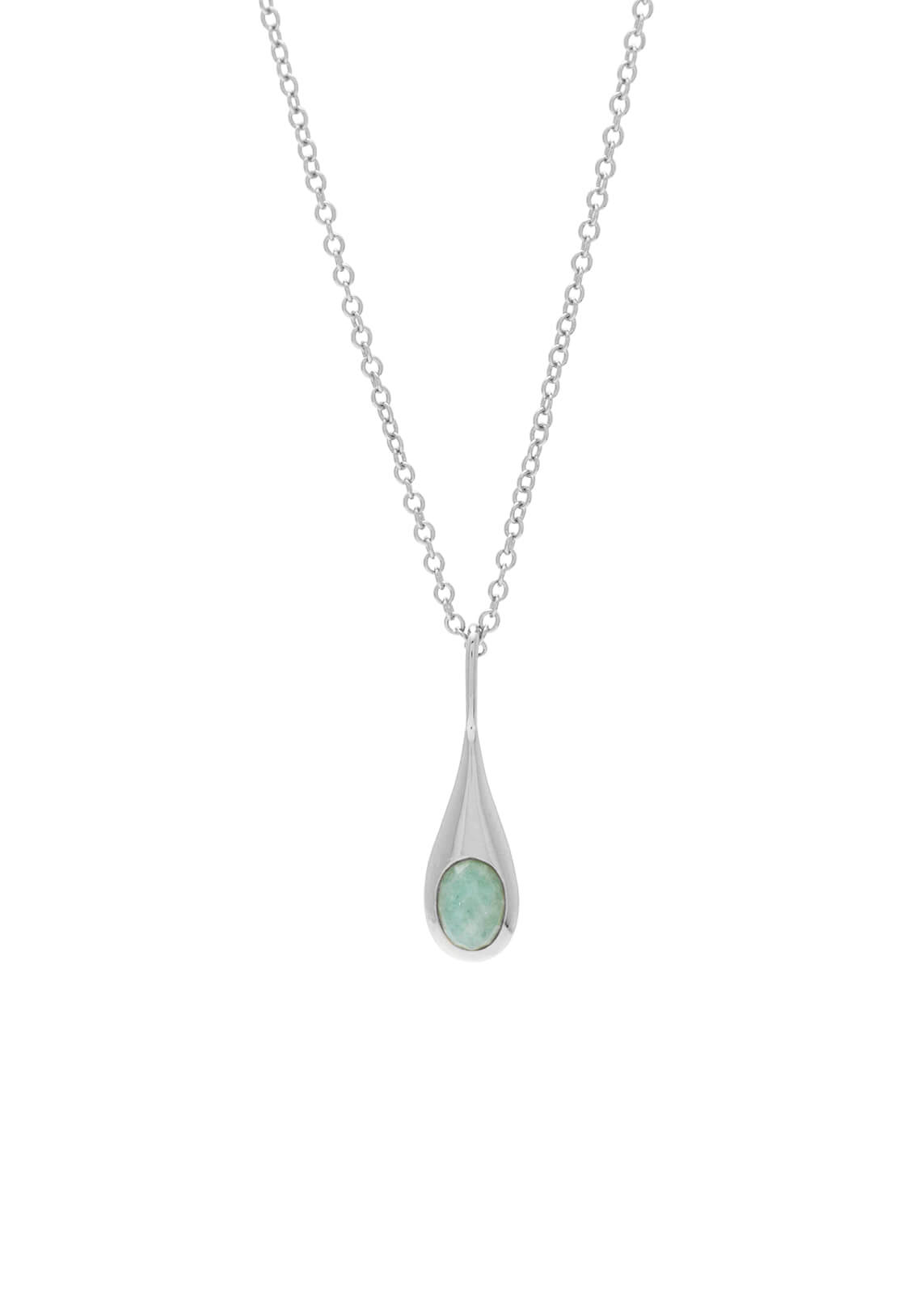 Lenny Necklace Rhodium – Sarah Mulder Jewelry