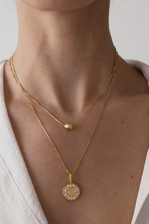 Sarah Mulder Jewelry Zenia Necklace Gold