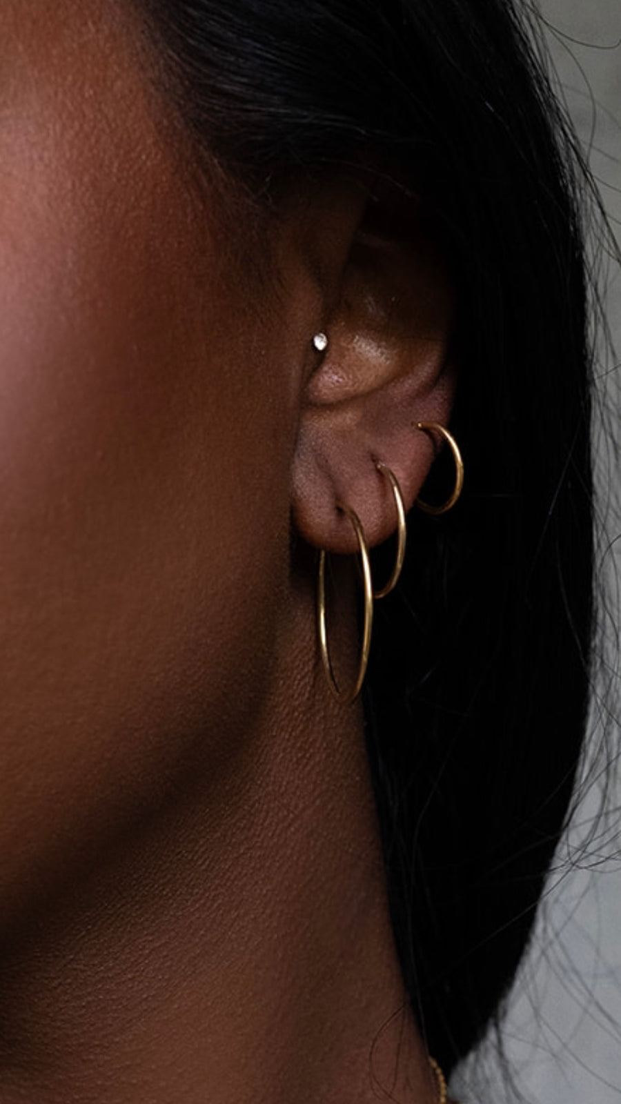 Endless Hoops 30mm Gold Sarah Mulder Jewelry