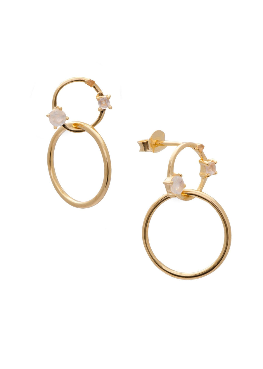 BF Miley Hoops Small Gold