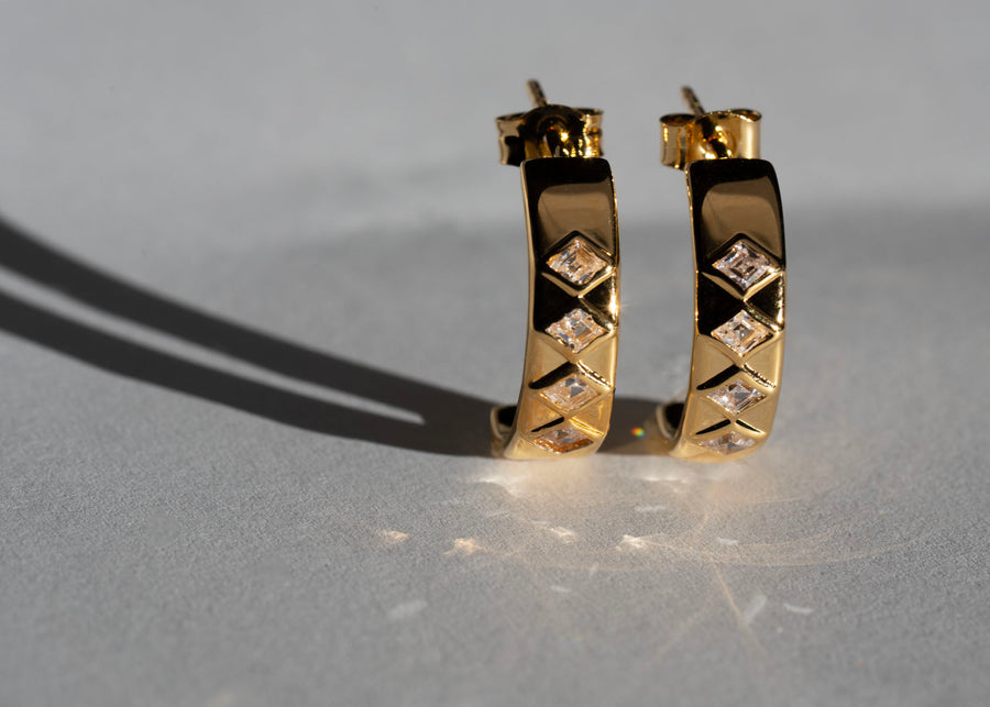 Monty Earrings Gold