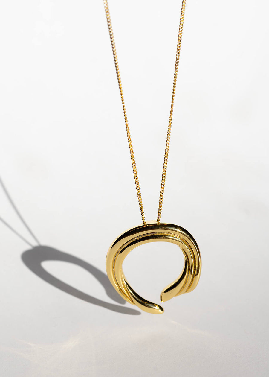 Hiatus Necklace Gold – Sarah Mulder Jewelry