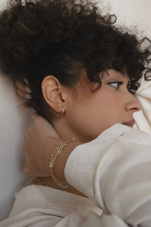 Everyday 11mm Click-In Hoops Gold