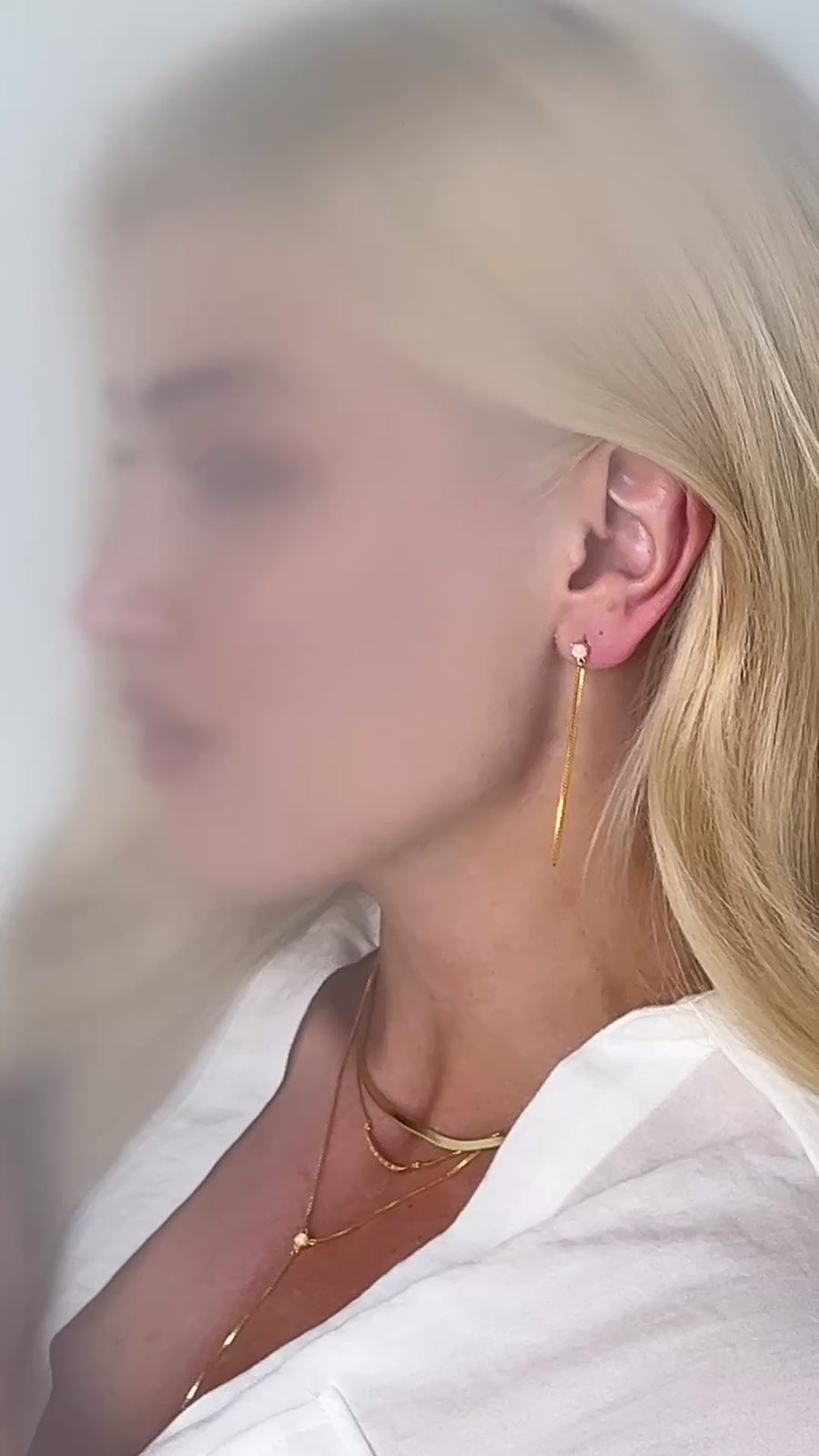 Ava Earrings Gold