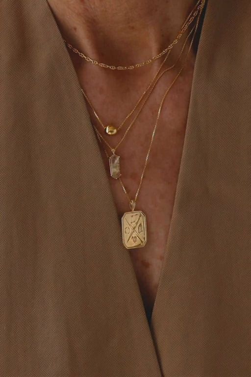 All Directions Necklace Gold