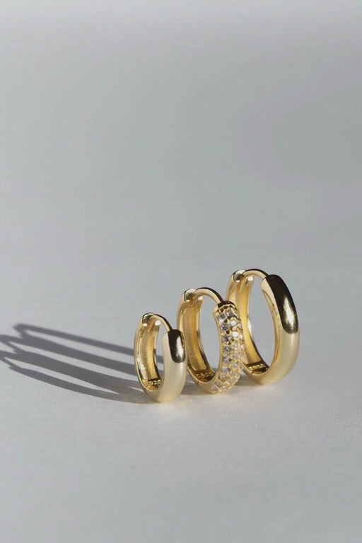 Everyday 11mm Click-In Hoops Gold