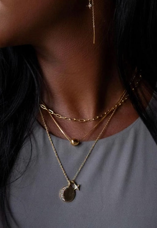 Always Whole Necklace Gold