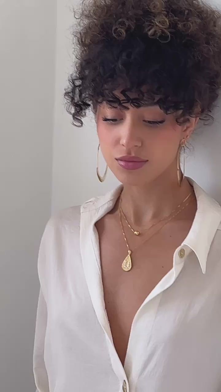 Empress Hoops Gold
