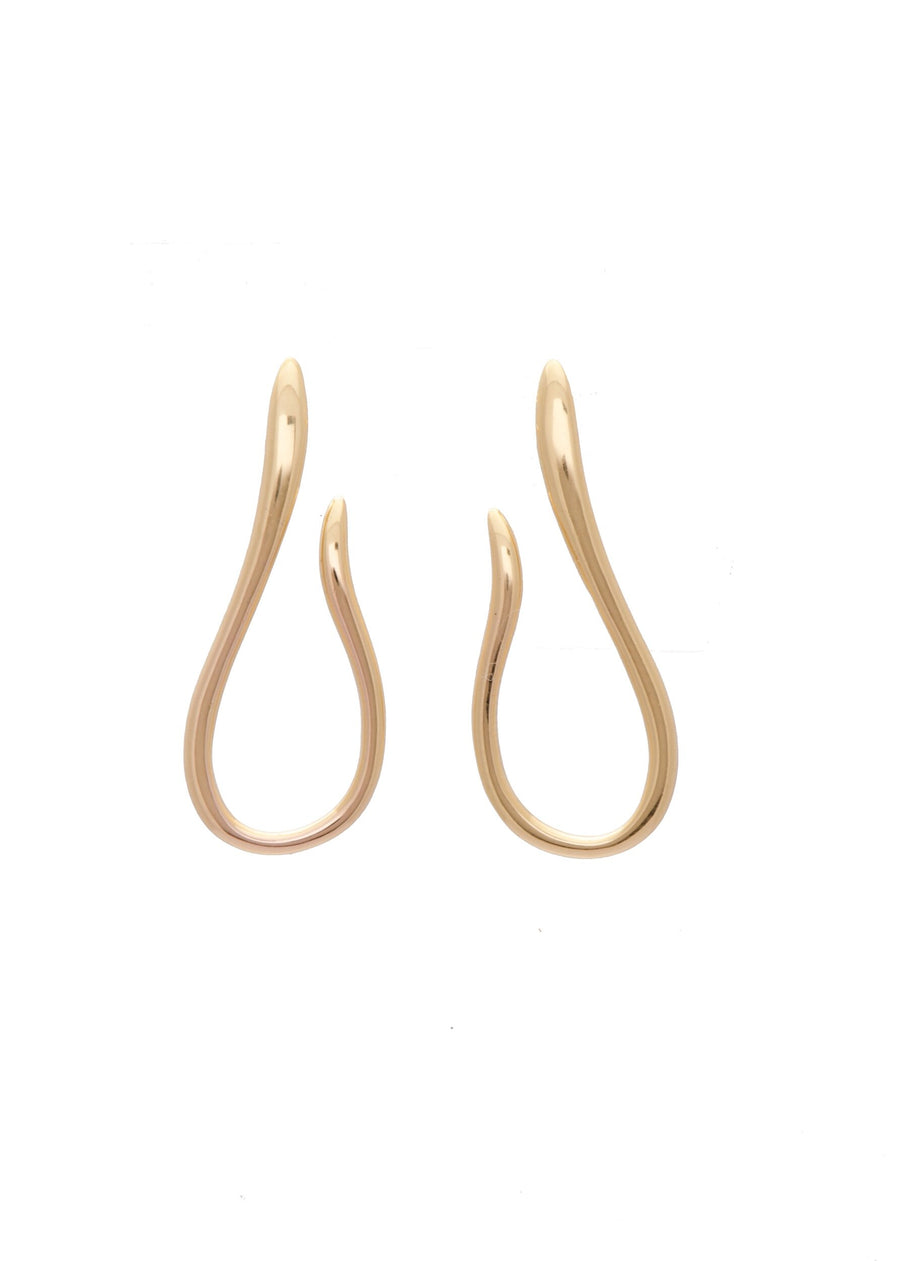 Ascent Earrings Gold