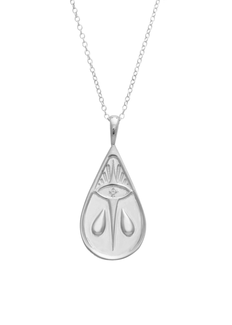 Fuerté Necklace Silver
