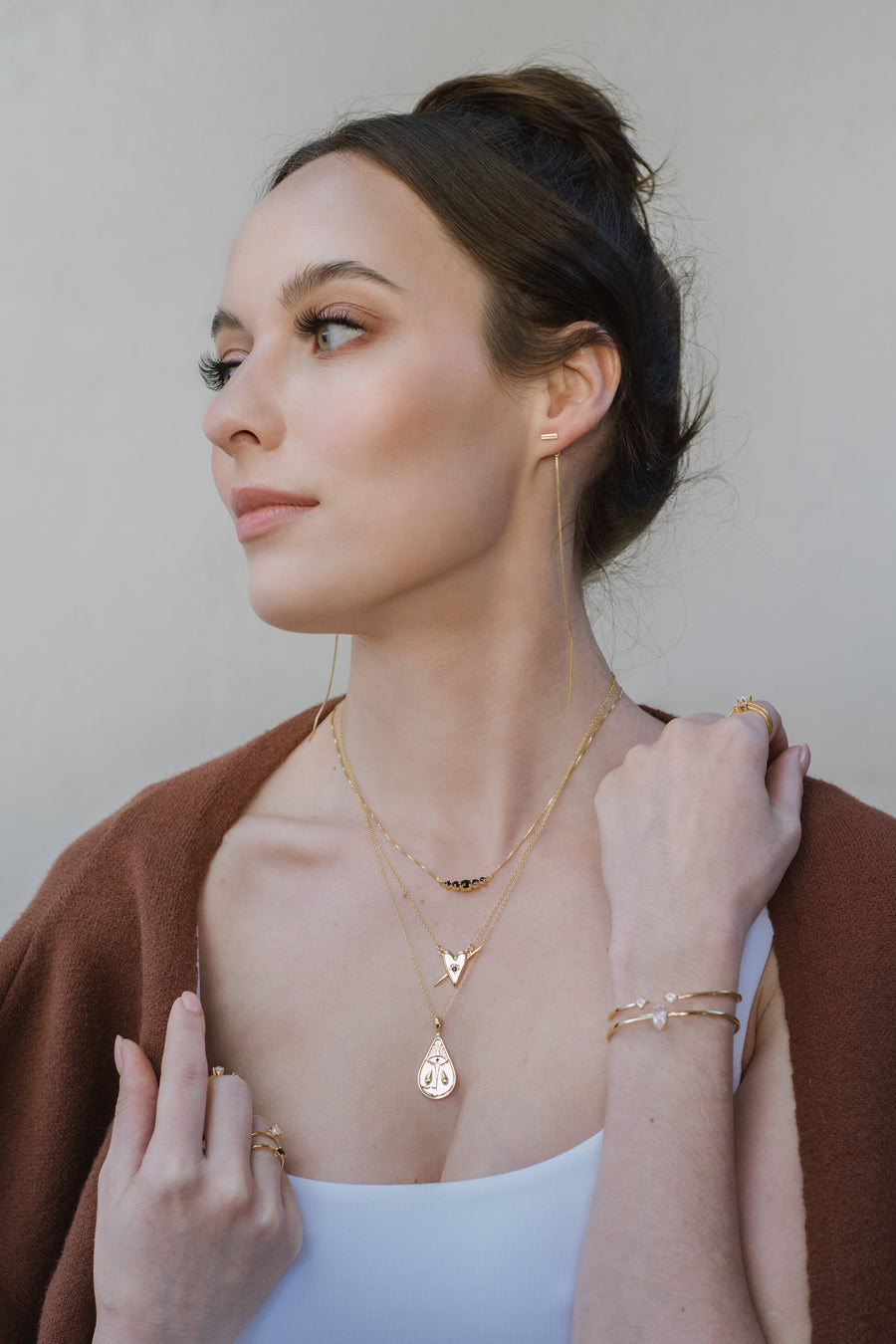 Fuerté Necklace Silver