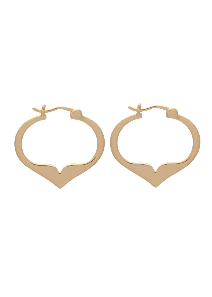 Liv Hoops Small Gold