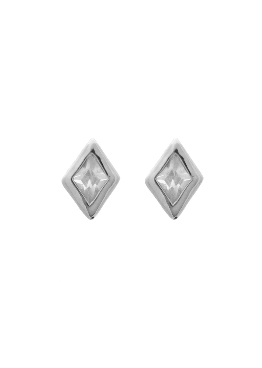 Made of Stars Diamond Pair Rhodium