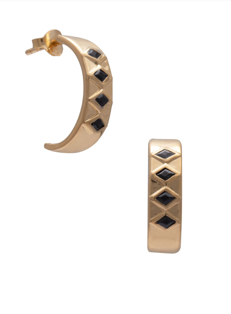 Monty Earrings Gold