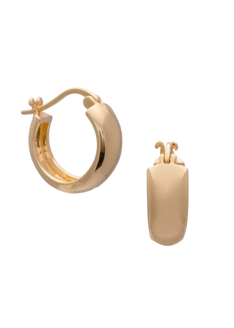 Toni 15mm Hoops Gold